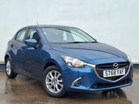 Begagnad Mazda 2 90 HK (66 kW) 2018 Blå Halvkombi