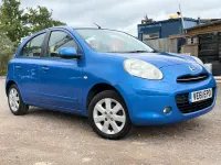 Used Nissan Micra Acenta 2011 Blue Hatchback