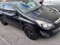 Begagnad Vauxhall Corsa 2013 Svart Halvkombi