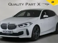 Used BMW 118 M Sport 2024 White Hatchback
