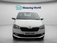 Used Skoda Fabia SE 95 HP (69 kW) 2019 White Hatchback