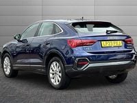 Used Audi Q3 Sport 150 HP (110 kW) 2023 Navarra blue SUV
