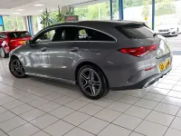 Used Mercedes CLA180 Shooting Brake AMG line 2020 Mountain grey Estate