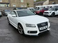 Used Audi A5 S-Line 160 HP (117 kW) 2010 White Coupe