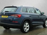 Used Skoda Kodiaq 150 HP (110 kW) 2018 Blue SUV