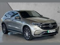 Used Mercedes EQC400 AMG line 300 kW (408 HP) 2021 Silver SUV