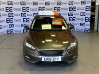 Used Ford Focus Zetec 125 HP (91 kW) 2018 Grey Hatchback
