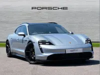 Used Porsche Taycan Performance Package 493 kW (671 HP) 2023 Dolomite silver Estate