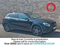 Used Mercedes GLA180 Urban 122 HP (89 kW) 2018 Black SUV