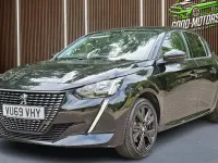 Used Peugeot 208 Allure 102 HP (75 kW) 2020 Black Hatchback