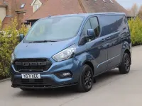 Used Ford Transit Custom Limited 130 HP (95 kW) 2022 Blue Van
