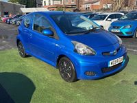 Used Toyota Aygo 67 HP (49 kW) 2009 Blue Hatchback