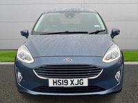 Used Ford Fiesta Zetec 101 HP (74 kW) 2019 Blue Hatchback