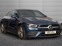 Used Mercedes CLA250 AMG Line Premium Plus 224 HP (164 kW) 2022 Denim blue Sedan