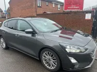 Begagnad Ford Focus Titanium X 2021 Grå Halvkombi