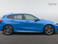 Used BMW 118 M Sport 134 HP (98 kW) 2021 Blue Hatchback