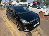 Used Peugeot 108 Allure 82 HP (60 kW) 2016 Black Hatchback