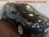 Used VW Touran S 105 HP (77 kW) 2012 Blue MPV