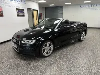 Used Audi A3 Cabriolet S-Line 2018 Black Cabriolet