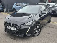 Used Peugeot 208 Allure+ 99 HP (72 kW) 2023 Black Hatchback