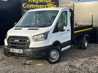 Used Ford Transit S 130 HP (95 kW) 2022 White Cabriolet