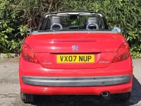Used Peugeot 207 CC GTi 2007 Red Cabriolet