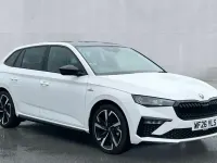 Used Skoda Scala Monte Carlo 150 HP (110 kW) 2026 Special paint  candy white Hatchback