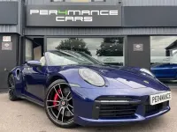 Used Porsche 992 580 HP (426 kW) 2024 Blue Cabriolet