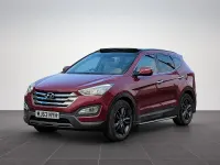 Used Hyundai Santa Fe Premium SE 197 HP (144 kW) 2013 Red SUV