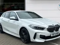 Used BMW 118 M Sport 136 HP (100 kW) 2023 White Hatchback