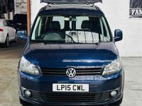 Used VW Caddy Highline 102 HP (75 kW) 2015 Blue MPV