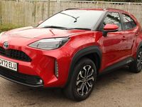 Used Toyota Yaris Hybrid Design 2022 Red Hatchback