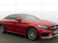 Used Mercedes C200 AMG Line Premium 184 HP (135 kW) 2018 Red Coupe