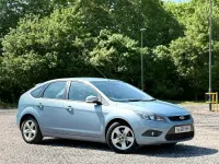 Used Ford Focus Zetec 99 HP (72 kW) 2009 Blue Hatchback