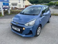 Used Hyundai i10 SE 67 HP (49 kW) 2017 Blue Hatchback