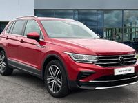 Used VW Tiguan Elegance 150 HP (110 kW) 2022 Kings red premium metallic SUV