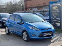 Used Ford Fiesta Titanium 96 HP (70 kW) 2009 Blue Hatchback