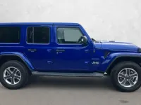 Begagnad Jeep Wrangler Sahara 268 HK (197 kW) 2019 Blå SUV