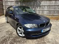 Used BMW 118 Sport Line 2010 Blue Hatchback