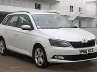 Used Skoda Fabia SE L 110 HP (80 kW) 2016 White Hatchback