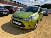 Used Ford Fiesta Zetec 82 HP (60 kW) 2011 Green Hatchback