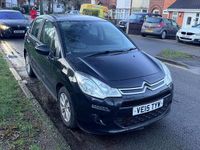 Used Citroën C3 PureTech 2015 Black Hatchback