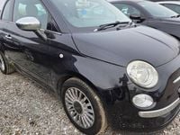 Used Fiat 500 Lounge 85 HP (62 kW) 2012 Black Hatchback