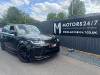 Used Land Rover Range Rover Sport SVR 575 HP (422 kW) 2020 Black SUV