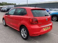 Used VW Polo Match 2016 Red Hatchback