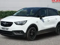 Used Vauxhall Crossland X S 110 HP (80 kW) 2019 White SUV