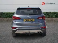 Used Hyundai Santa Fe Premium 200 HP (147 kW) 2017 Silver SUV
