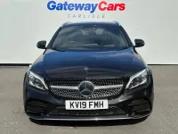 Used Mercedes C200 AMG line 2019 Black Estate