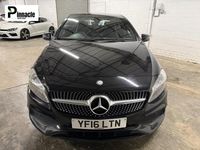 Used Mercedes A180 AMG line 109 HP (80 kW) 2016 Black Hatchback