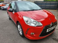 Begagnad Citroën DS3 120 HK (88 kW) 2011 Röd Halvkombi